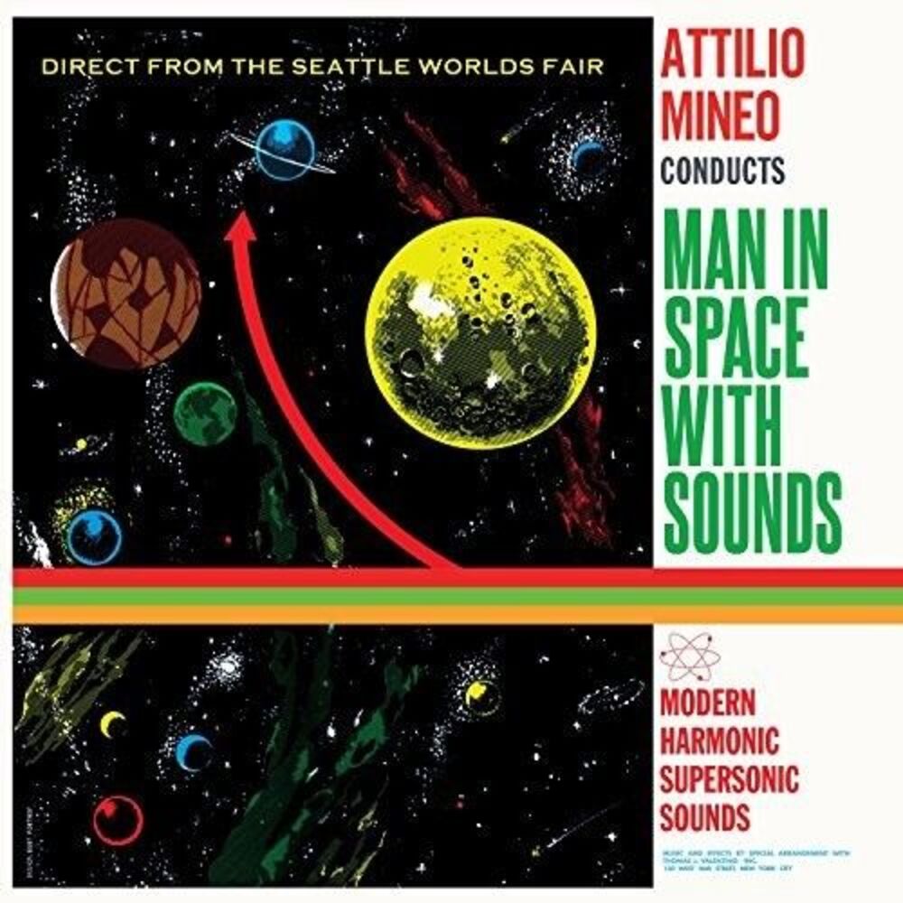 Attilio Mineo - Man In Space With Sounds  LP LP